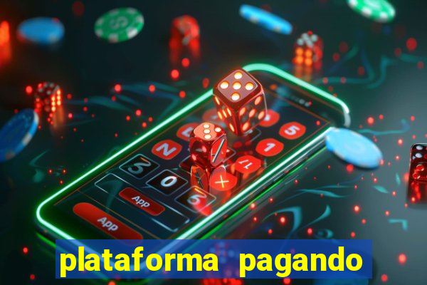 plataforma pagando no cadastro slots